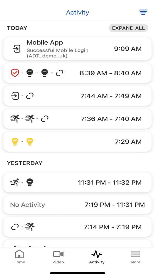 #1. ADT Smart Services (iOS) بواسطة: ADT Fire and Security PLC