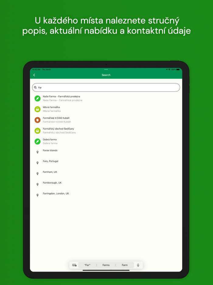 Adresář farmářů Hnutí DUHA