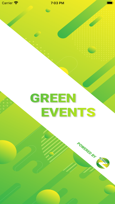 Green Events Screenshot