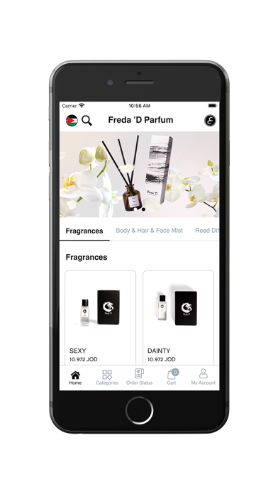 Freda D Parfum Screenshot