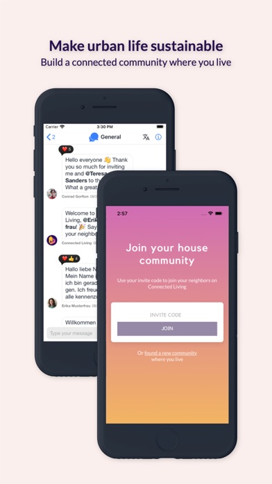 Connected Living Messenger Screenshot