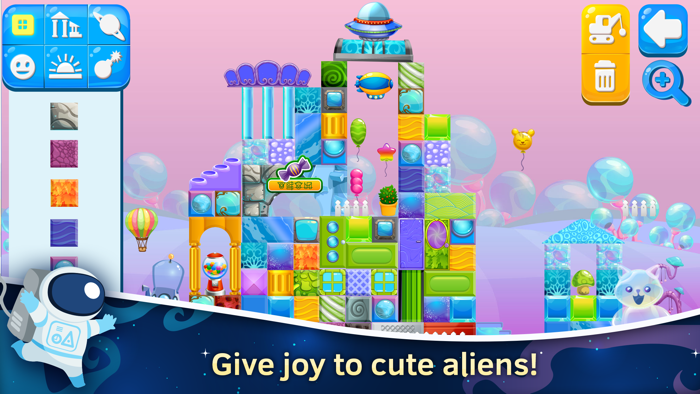 Space Constructor Play bricks