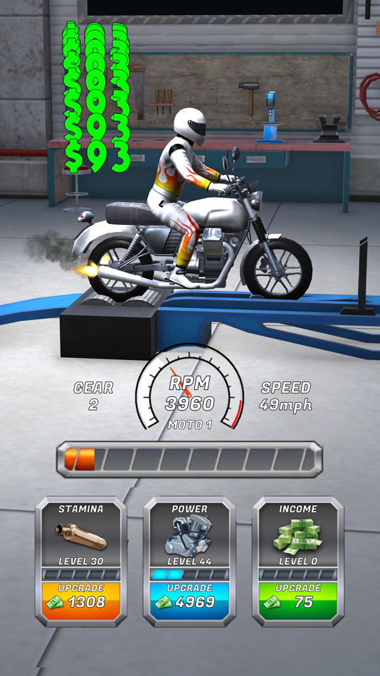 #2. Drag Race: Motorcycles Tuning (iOS) Podle: Vira Games Inc.
