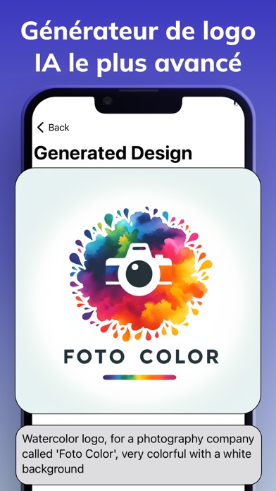 Screenshot #2 pour Creation Logo IA ⋅ Logo Maker