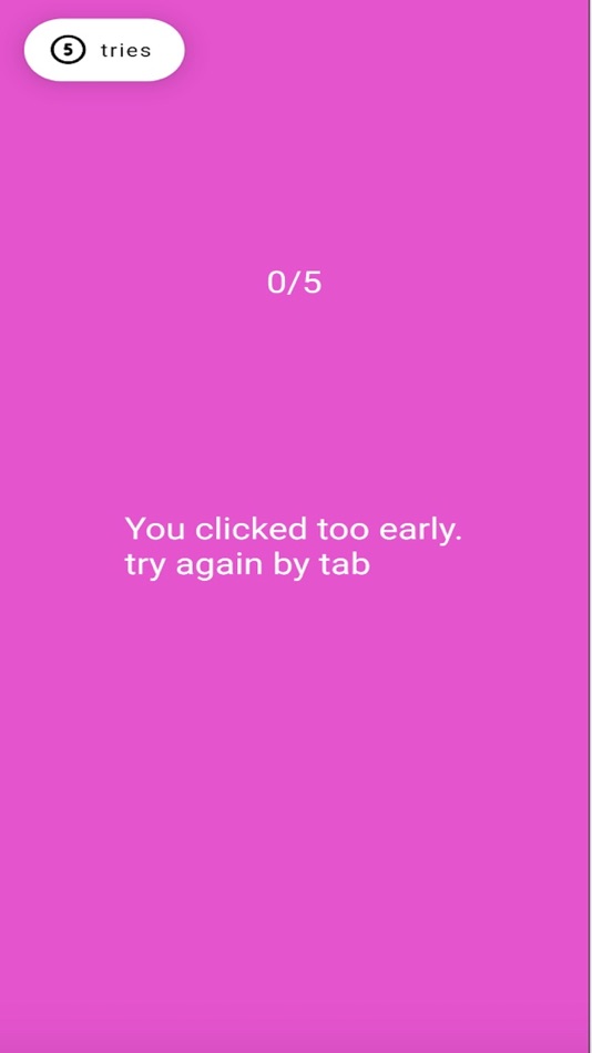 #5. Tapeed - Tap speed Test (iOS) By: KYUNG RAK PARK