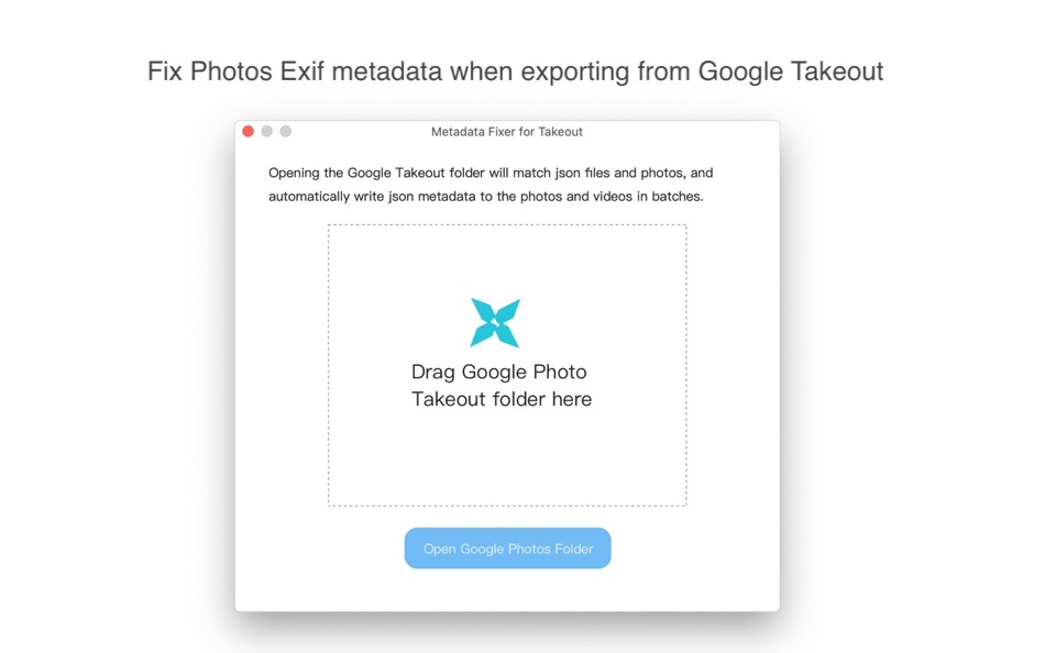 Metadata Fixer for Takeout - 1.1.8 - (macOS)
