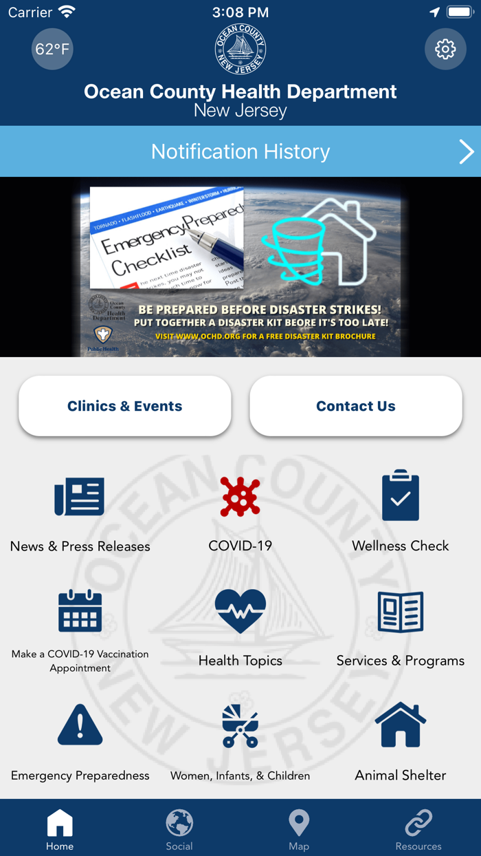 Ocean County Health Department