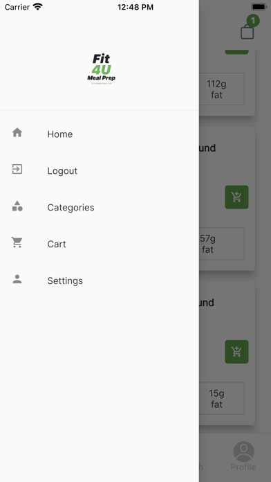 Fit4uMealPrep Screenshot