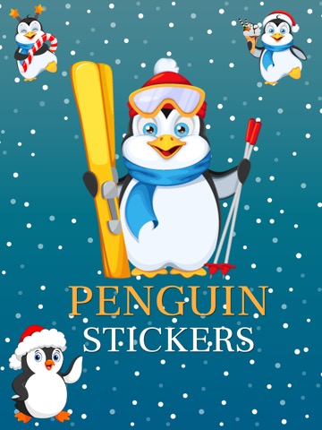 Penguin Sticker for iMessageのおすすめ画像1