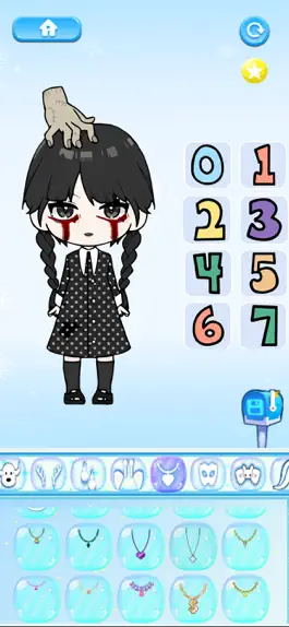 Game screenshot Dressup Manga & Anime Addams hack