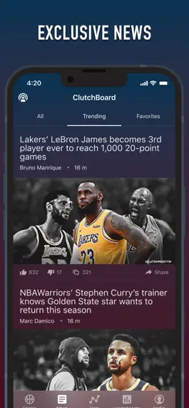 Game screenshot ClutchPoints - NBA, NFL, MLB mod apk