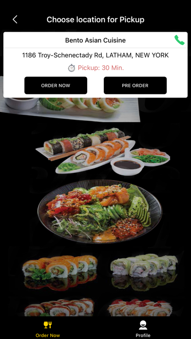 Bento Asian Cuisine Screenshot