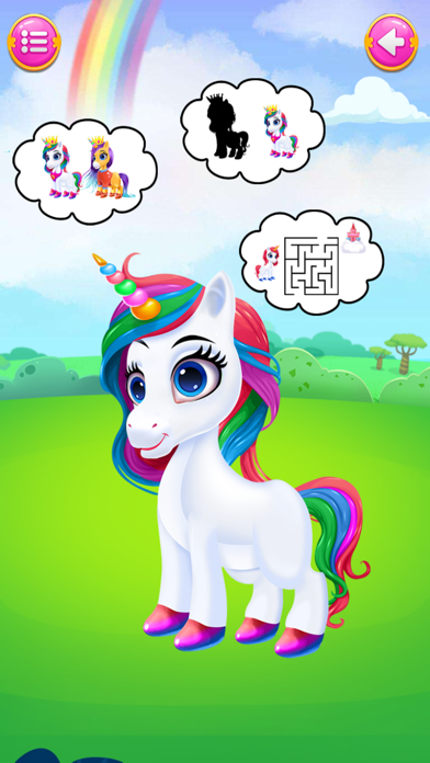 Unicorn Pony Princess Salon Screenshot