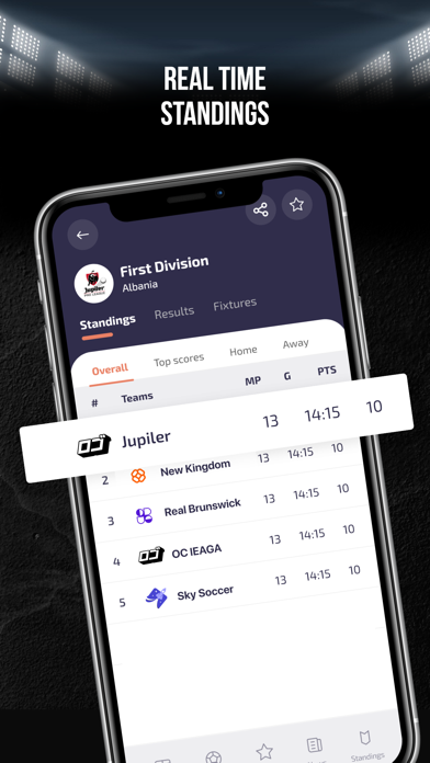 Live sport score Screenshot