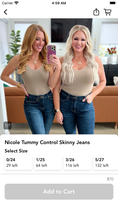 Mack + Mav Boutique Screenshot
