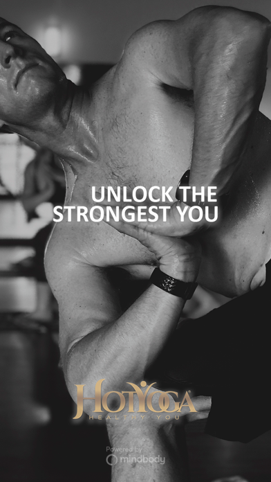 Hot Yoga Healthy You iPhone screenshot 1 - Health & Fitness app