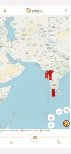 Vehicle Tracking Customer App screenshot #2 for iPhone