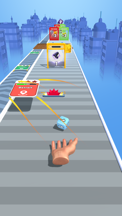 Board Town Rush Screenshot