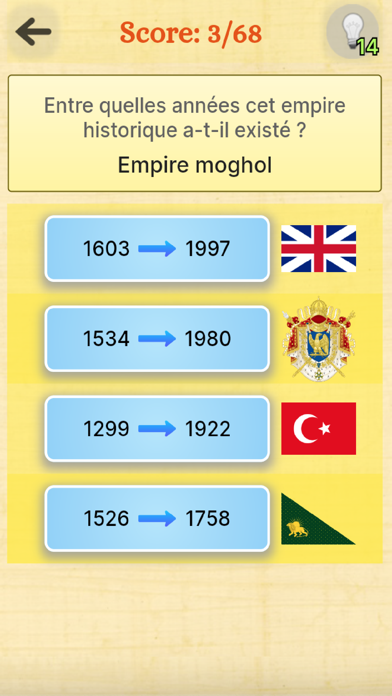 Screenshot #2 pour Jeu d'histoire