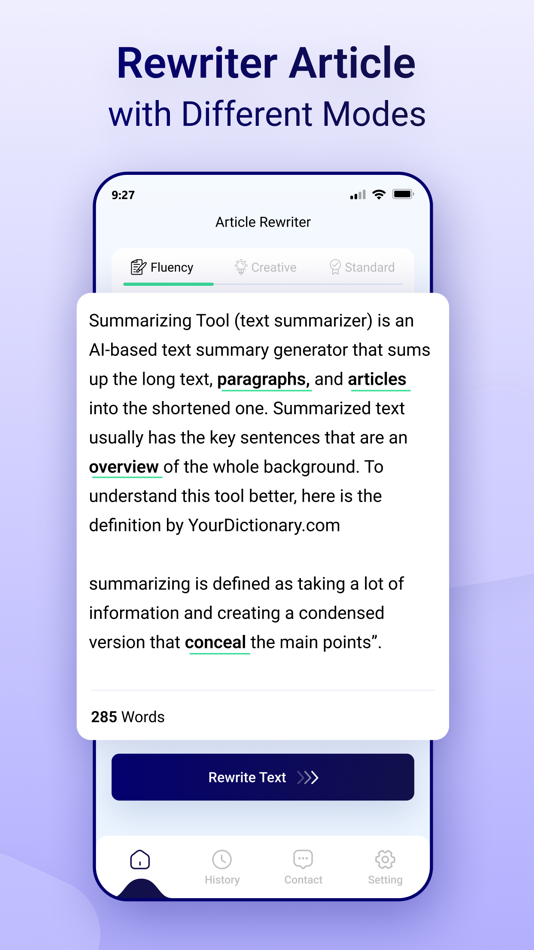 #2. Article Rewriter Spinner (iOS) 来自: Abdul Rehman