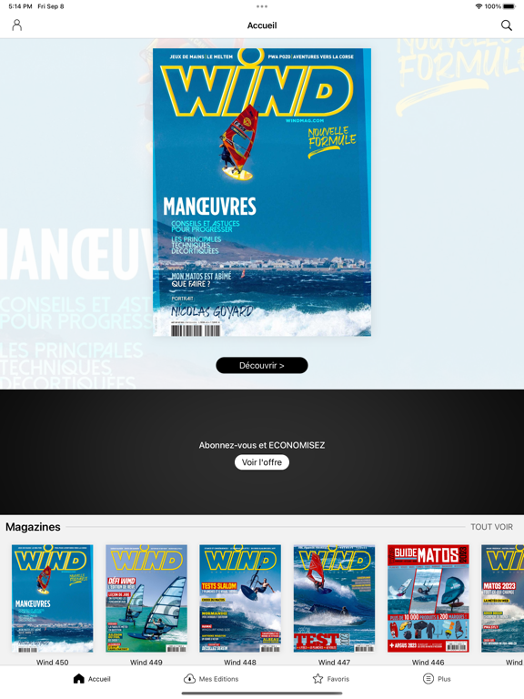 Screenshot #4 pour Wind Magazine