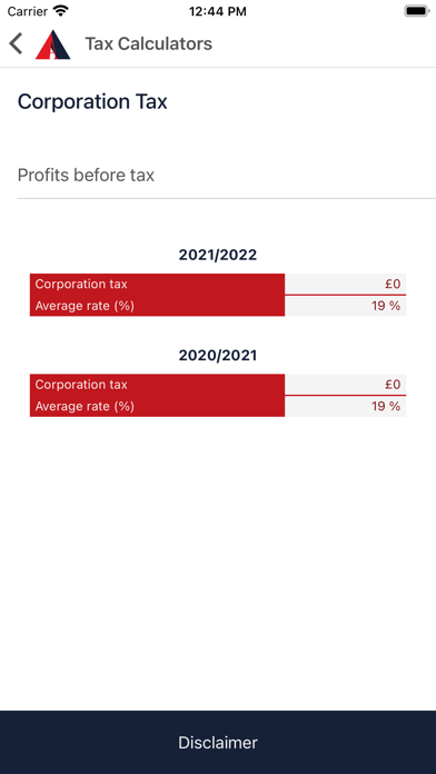 Abbot Accounting Accountants Screenshot