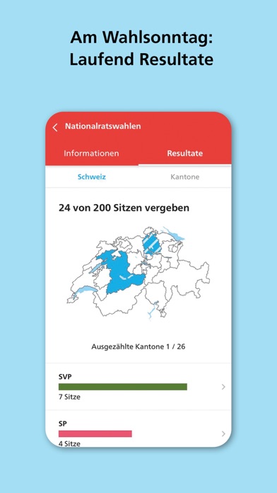 VoteInfo Screenshot