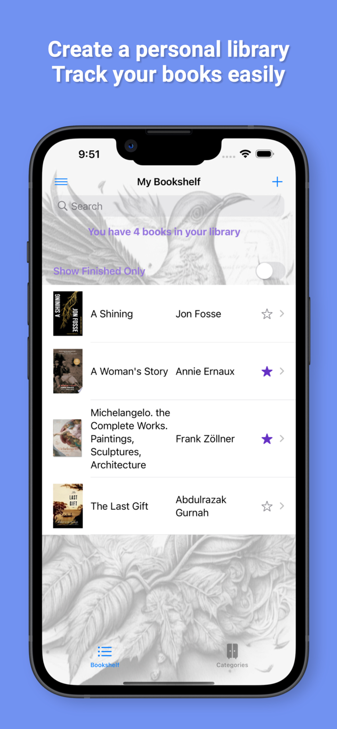Book Tracker App - Ex Libris