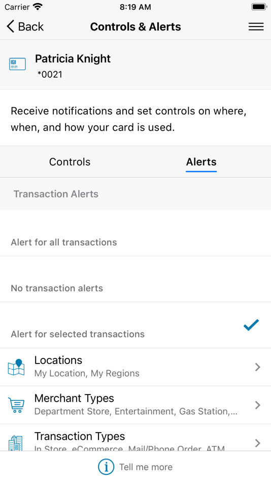 #5. CCCU Debit Card Controls (iOS) 由: Consolidated Federal Credit Union