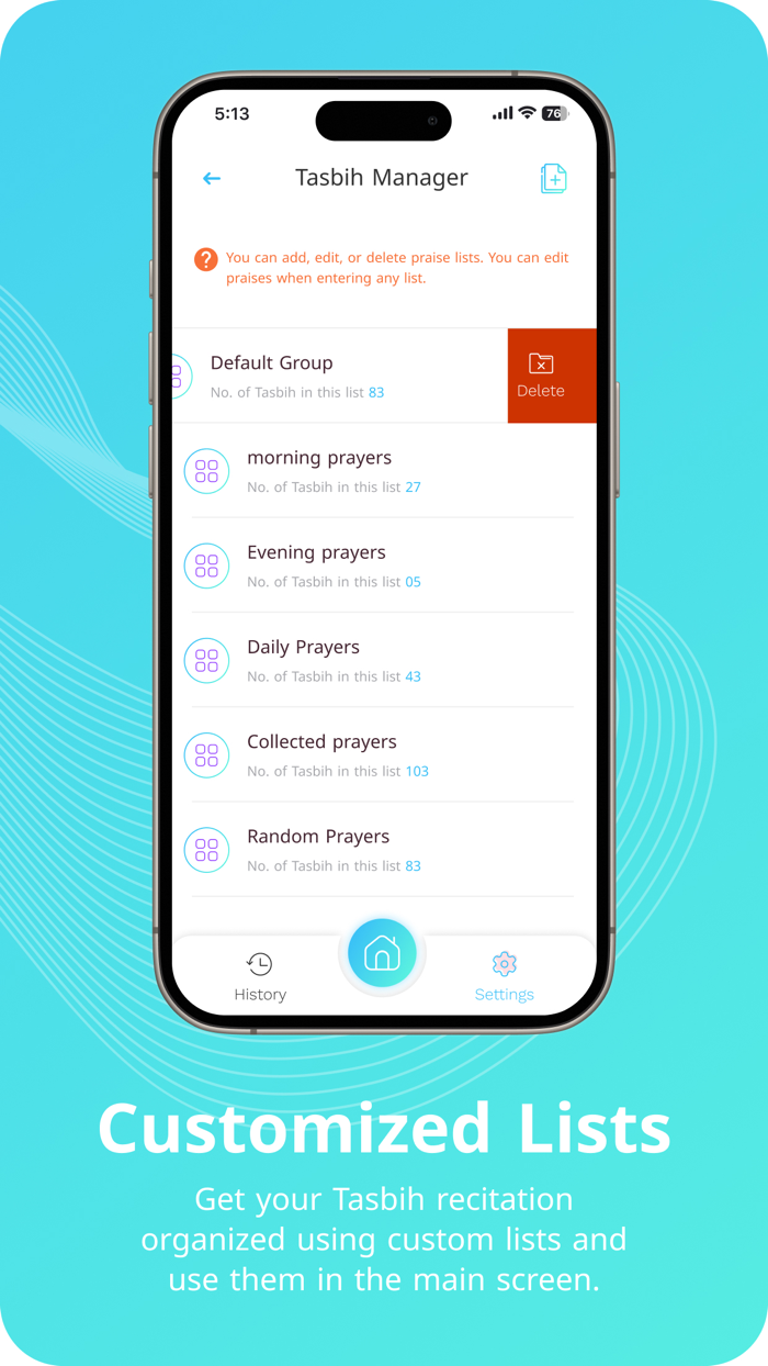 Tasbih Speech Recognition
