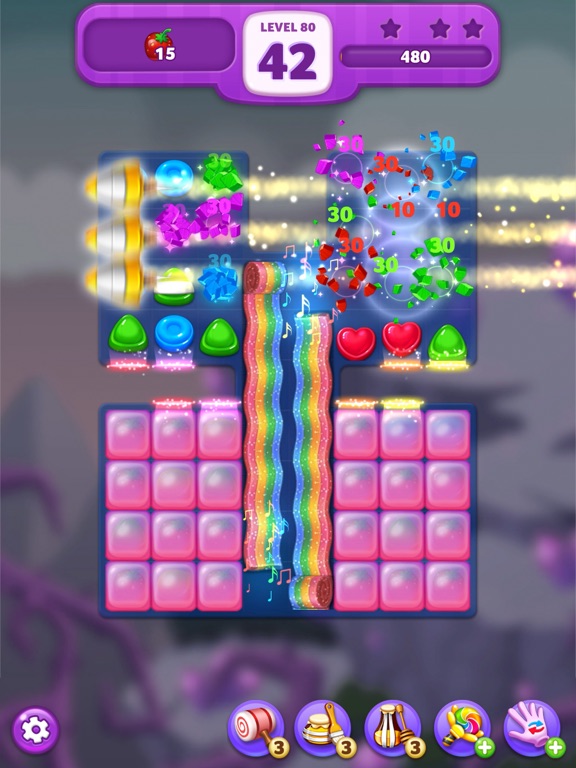 Screenshot #6 pour Lollipop: Sweet Taste Match3