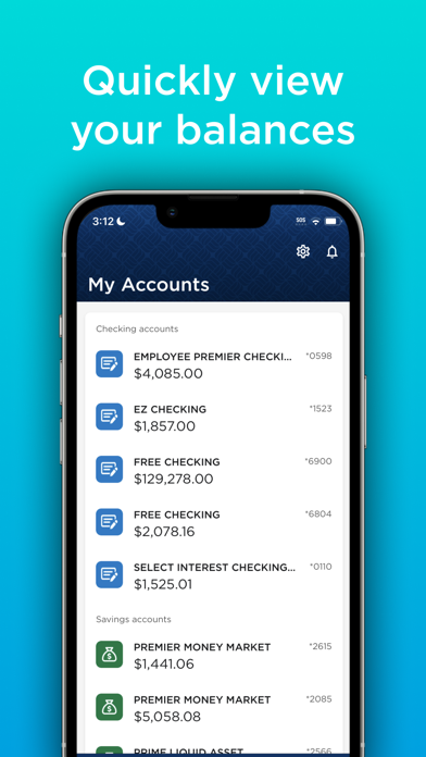 Eastern Bank Mobile Banking Screenshot