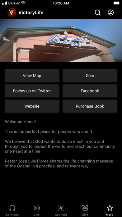 Victory Life Fellowship Screenshot