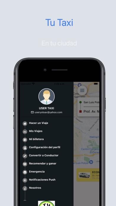 Tu-Taxi Screenshot