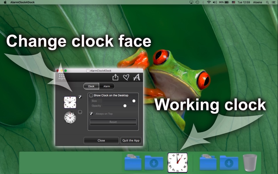 Alarm Clock 4 Dock - 1.23 - (macOS)