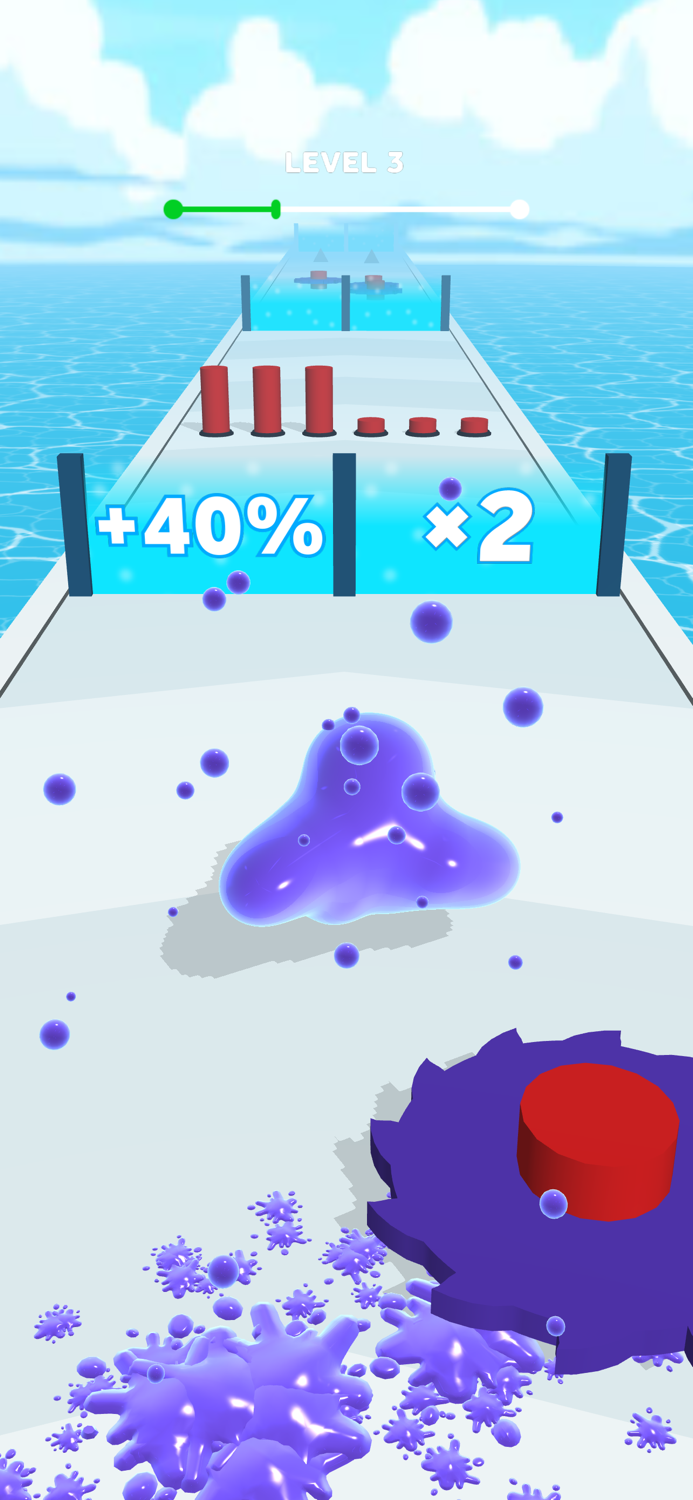 Blob Rush Slimy Runner 3D