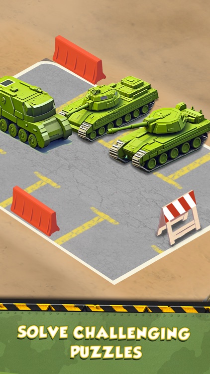 Military Yard: Parking Rush