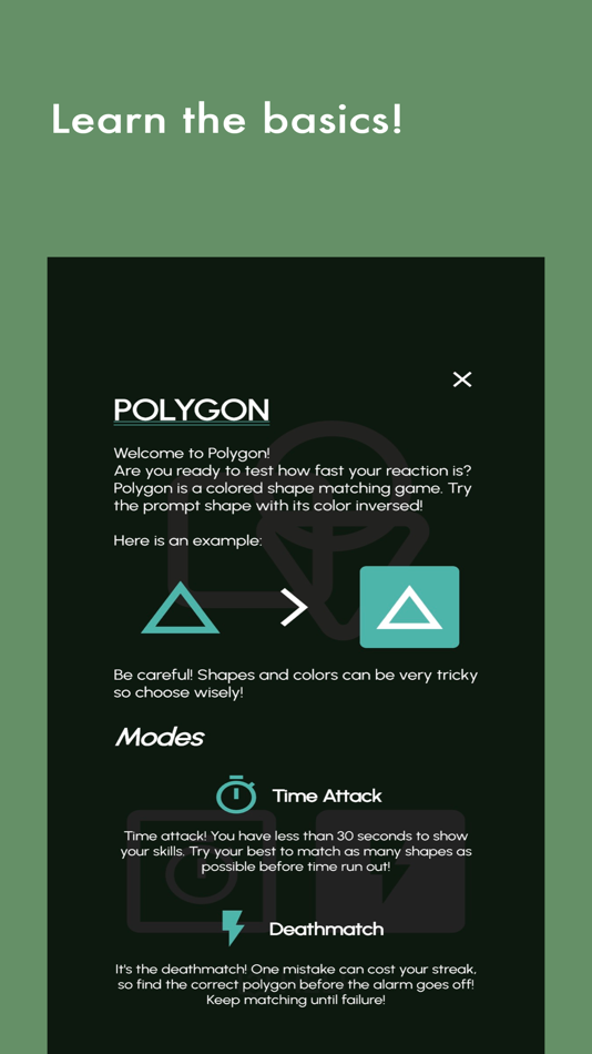 #5. Polygon: Shape Matching Game (iOS) 来自: Kimin Lee