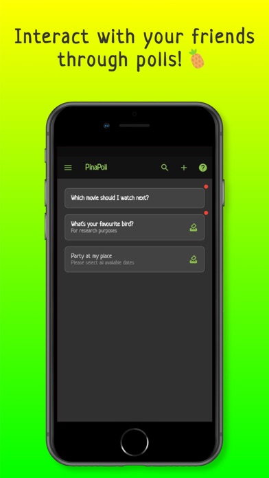 PinaPoll Screenshot