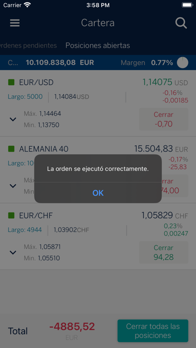 BBVA Trader CFD Screenshot