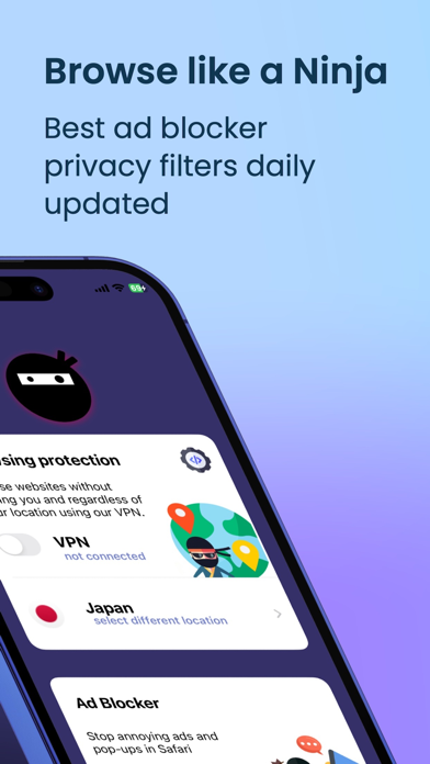 VON Ninja: APPVPN Adblock Screenshot