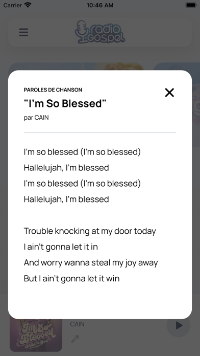 RADIO GOSPEL Screenshot