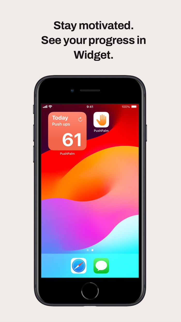PushPalm Push-ups Tracker