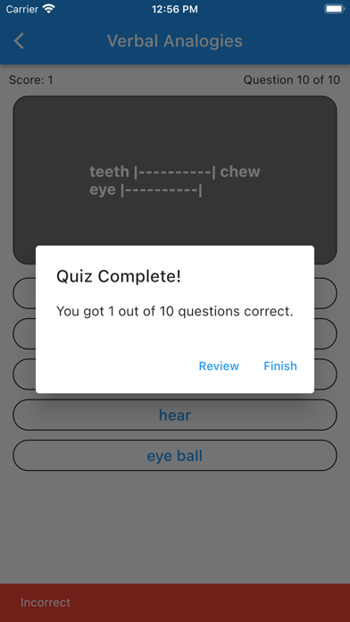 COGAT Grade 2 Screenshot