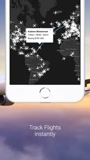 flight tracker app iphone screenshot 2