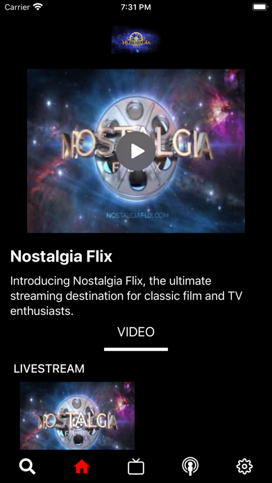 Nostalgia Flix Screenshot