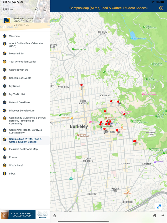 UC Berkeley - Cal Event Guides