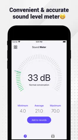 Game screenshot Sound Meter: dB measurement mod apk