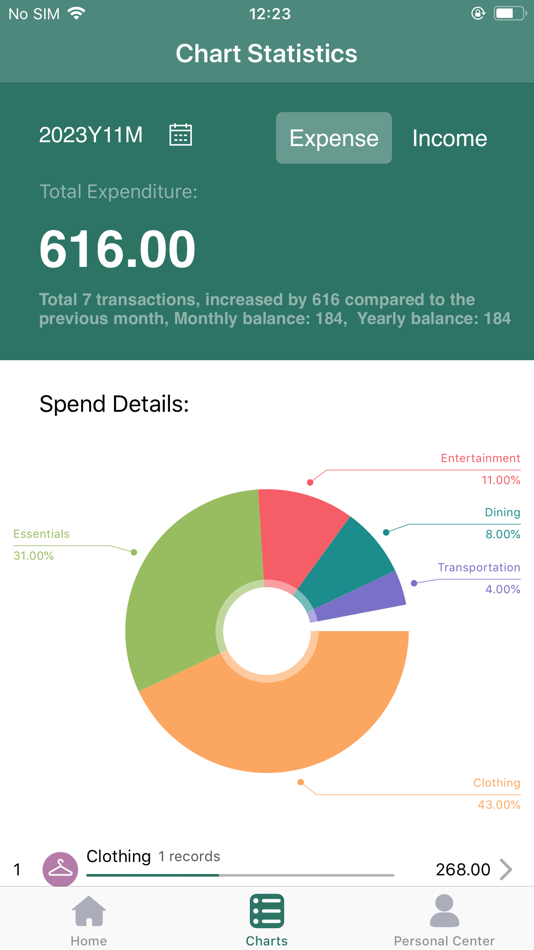 #2. Green Apple Accounting (iOS) Podle: 继伟 王