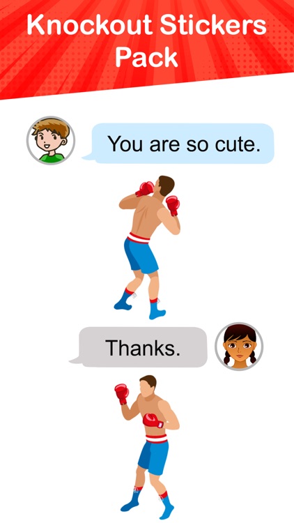 Knockout Stickers Pack screenshot-3